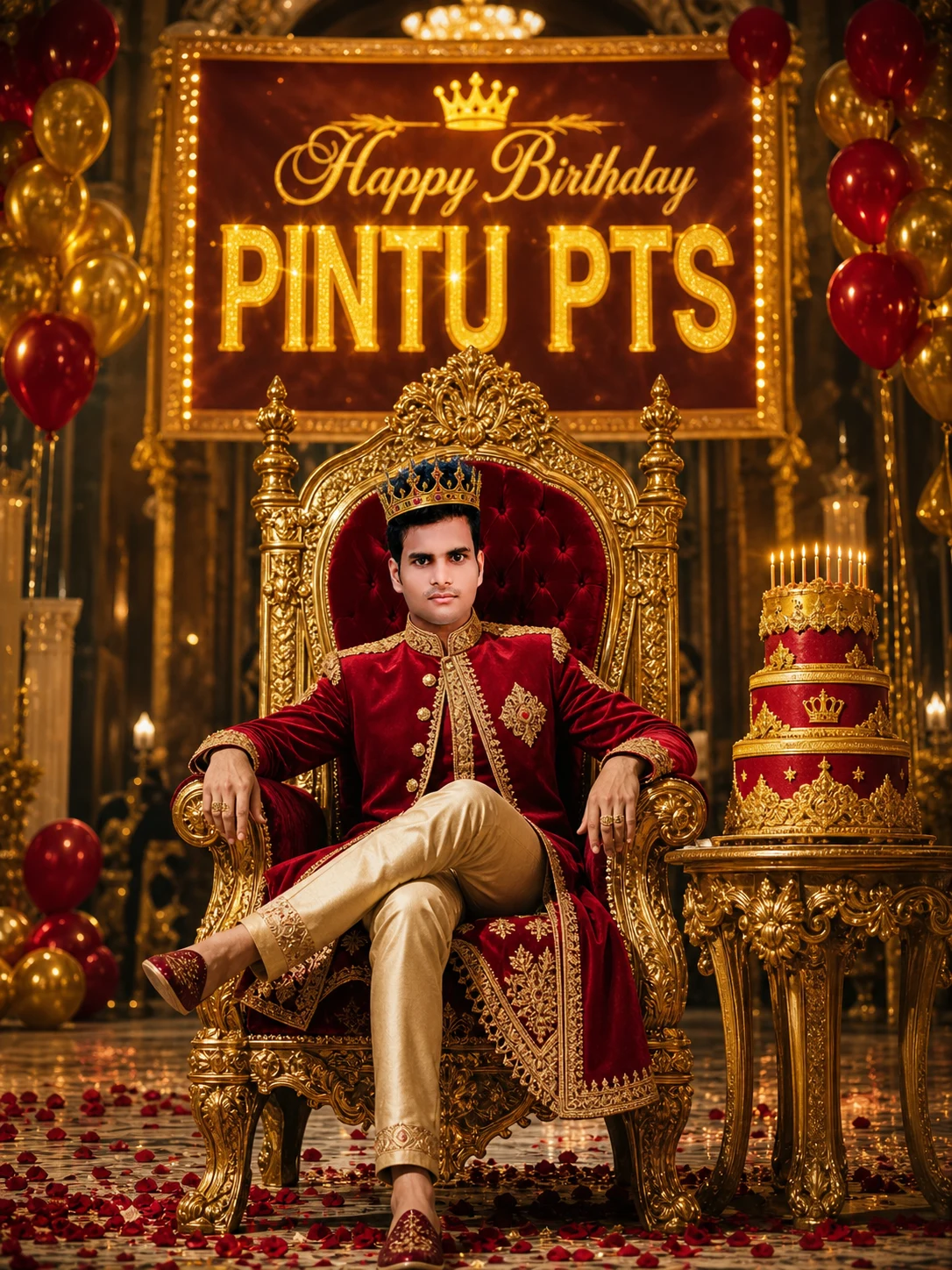 AI Royal Birthday King Photo Editing Prompt – Free Copy Paste