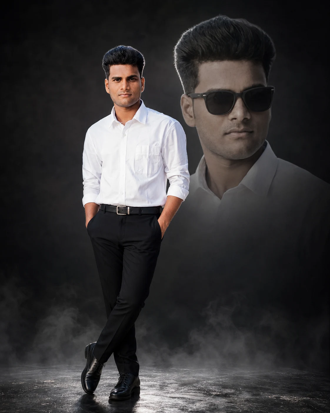 Luxury Studio Portrait AI Photo Prompt for Boys