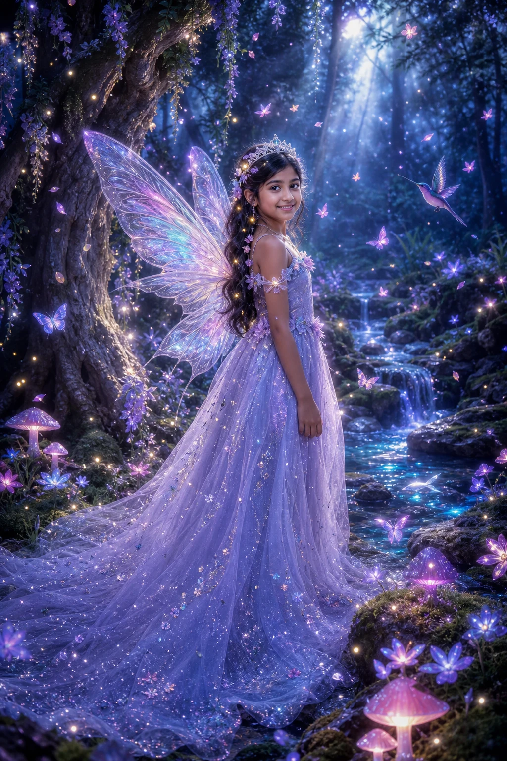Fairy Princess AI Photo Editing Prompt for Girls